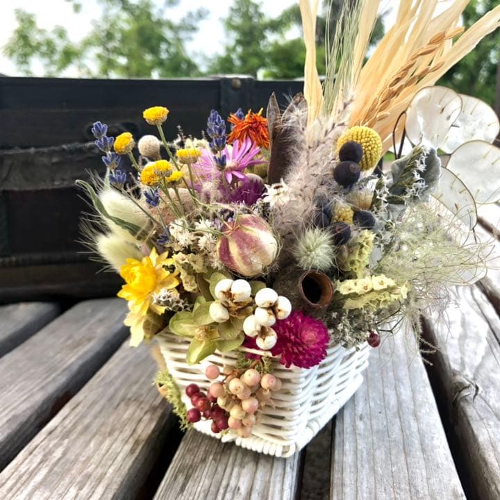 バスケットアレンジ