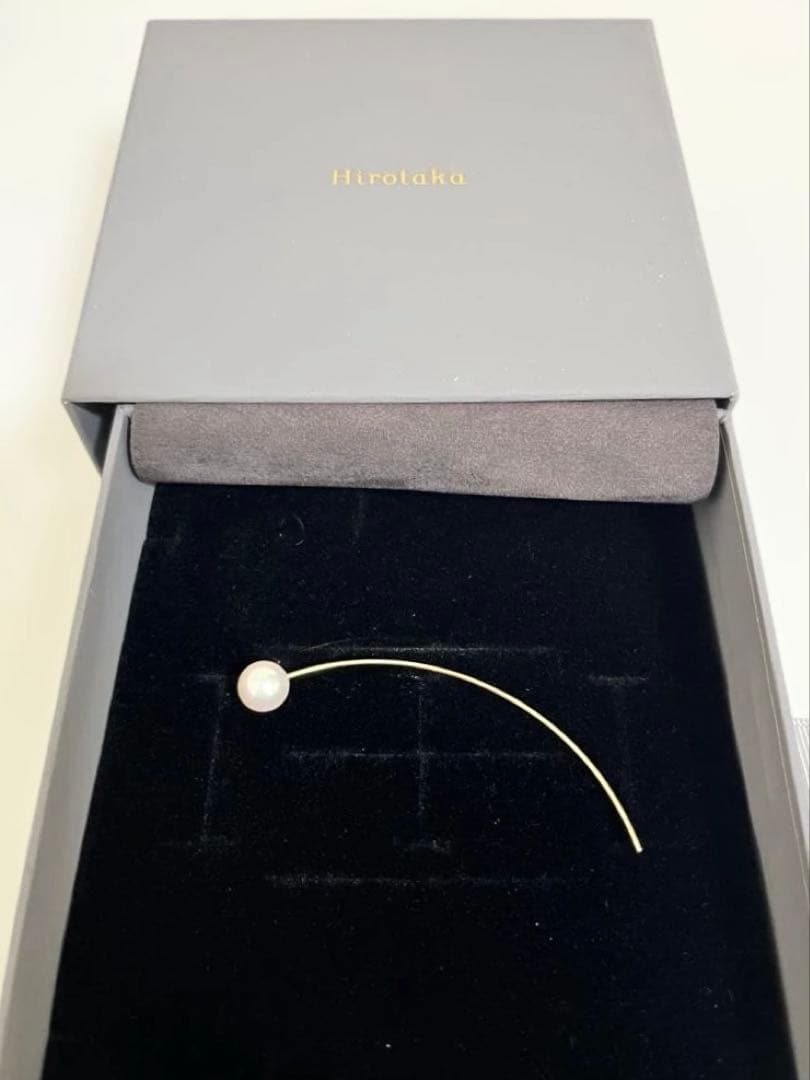 【訳あり】ヒロタカ　アコヤパール　アローピアス