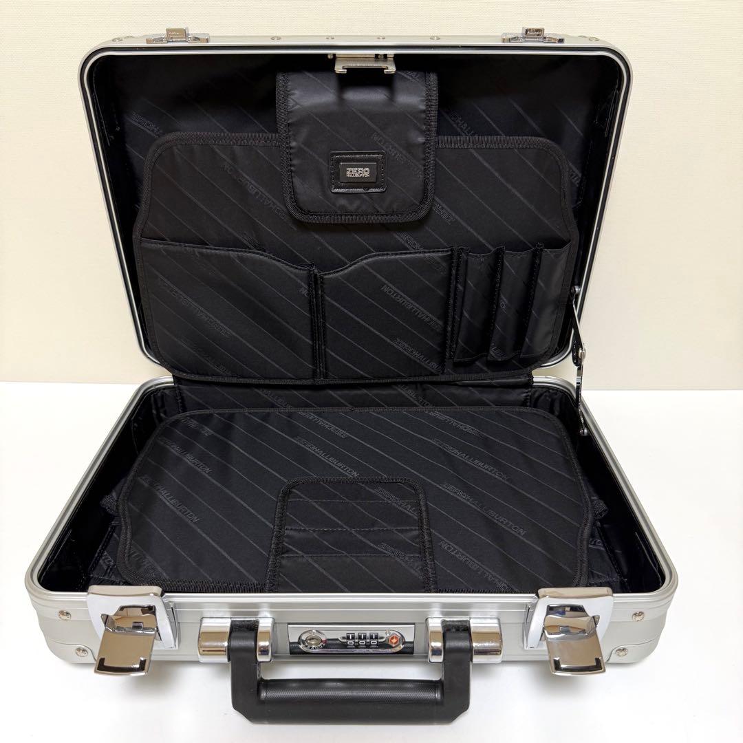 【最終価格】ゼロハリバートン　アルミ アタッシュケース　 シルバー　完売品