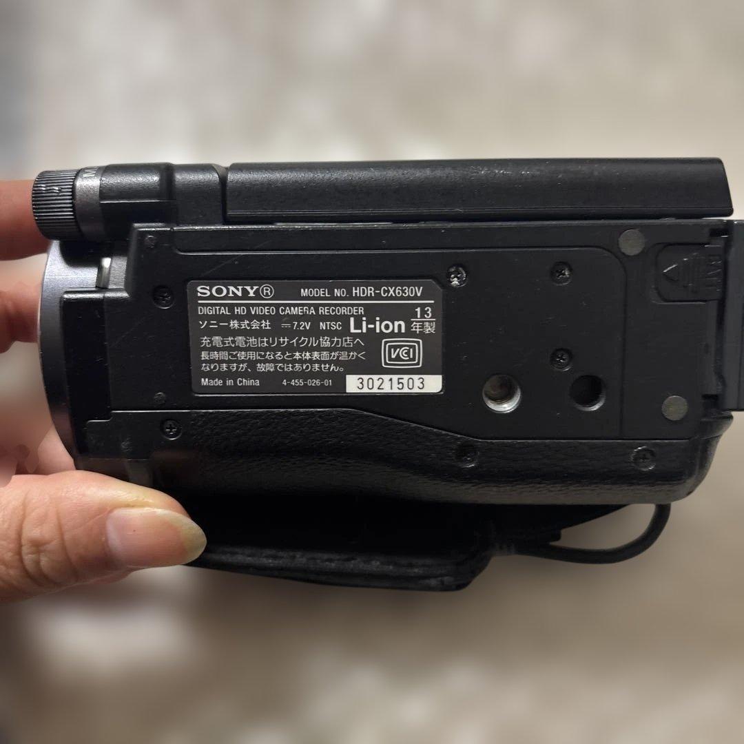 SONY HANDYCAM HDビデオカメラレコーダー HDR-CX630V