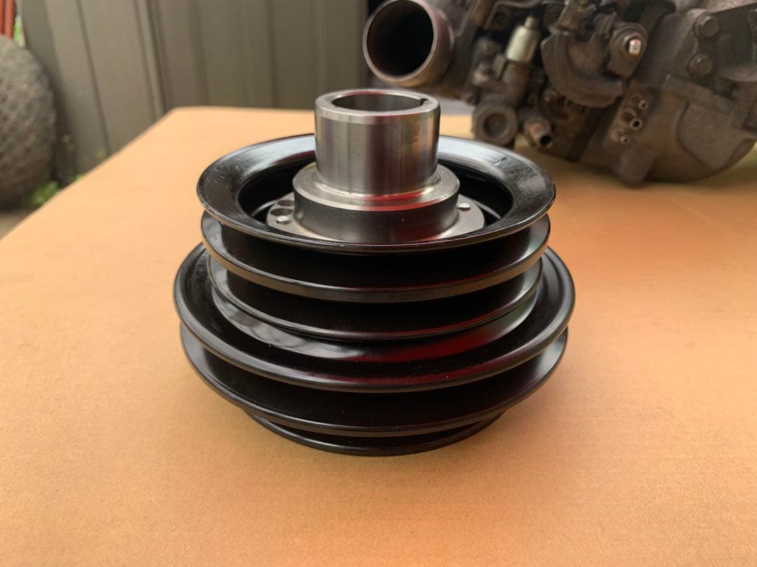 新品未使用 RX7 FC3S用 後期 クランクプーリー ボスセット