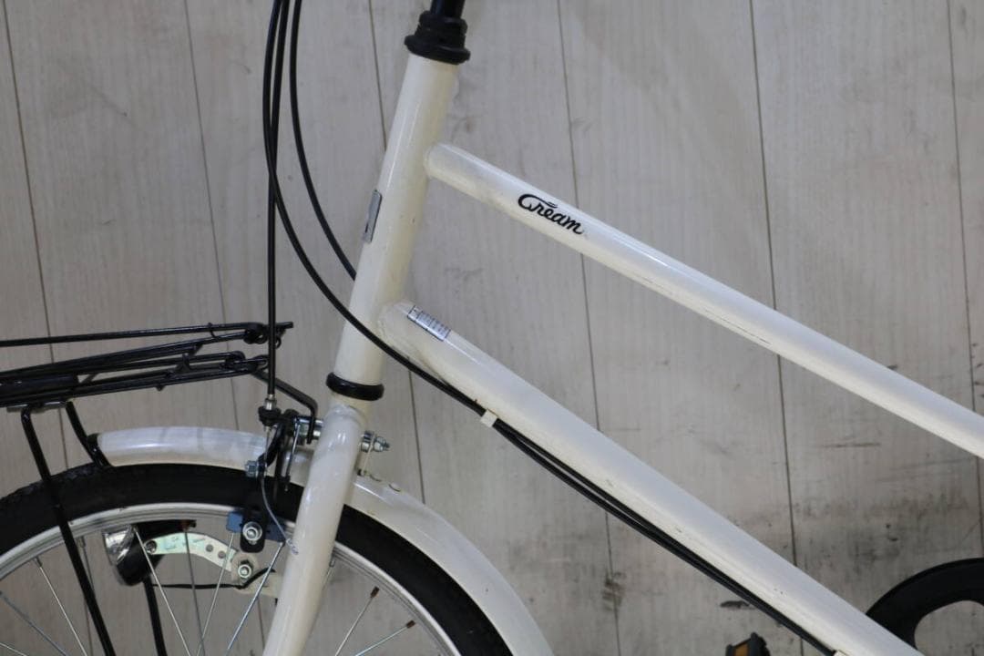 あさひ製CREAM 20型６速 420mm AUTO LED仕様minivelo
