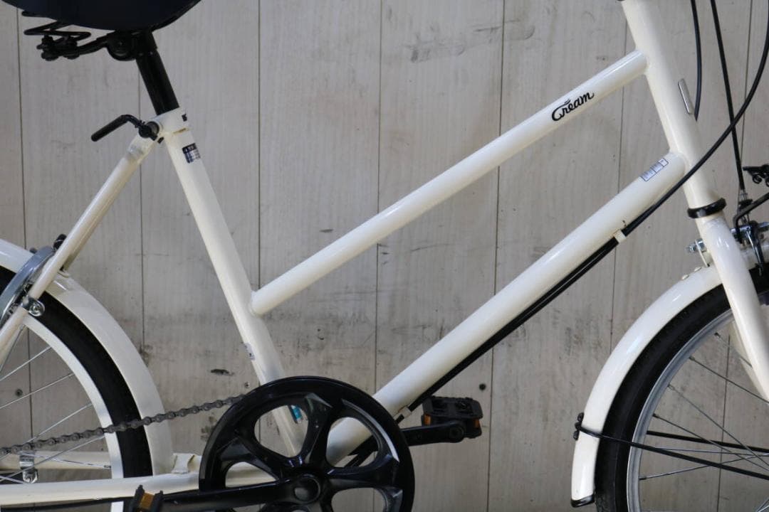 あさひ製CREAM 20型６速 420mm AUTO LED仕様minivelo