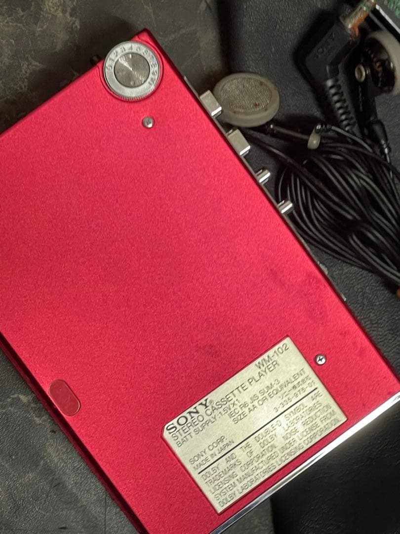 希少　SONY カセットウォークマン　WM-102 ジャンク