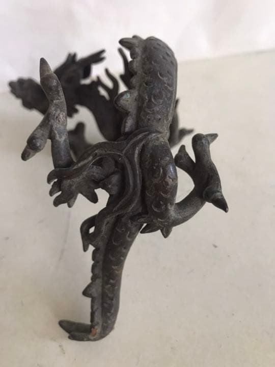 古銅龍置物，明治時期金工，重3⃣️2⃣️0⃣️克