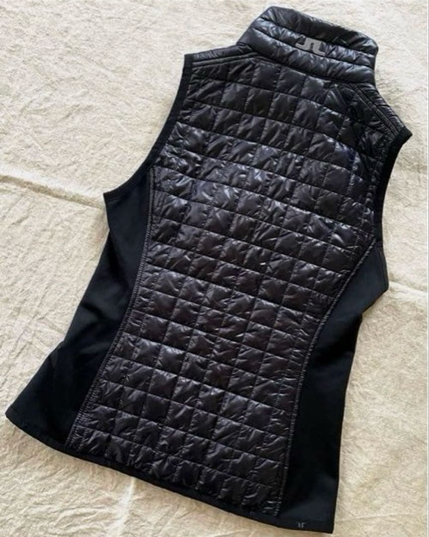 J.LINDEBERG ジェイリンドバーグ　ダウン　ベスト　ブラック　S