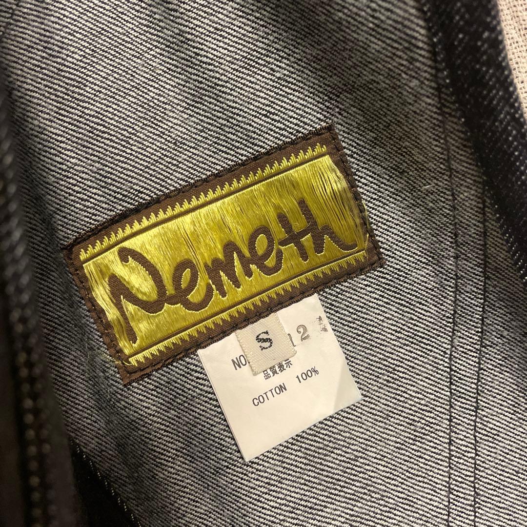 再値下げ/NEMETH ダークデニム オーバーオール S