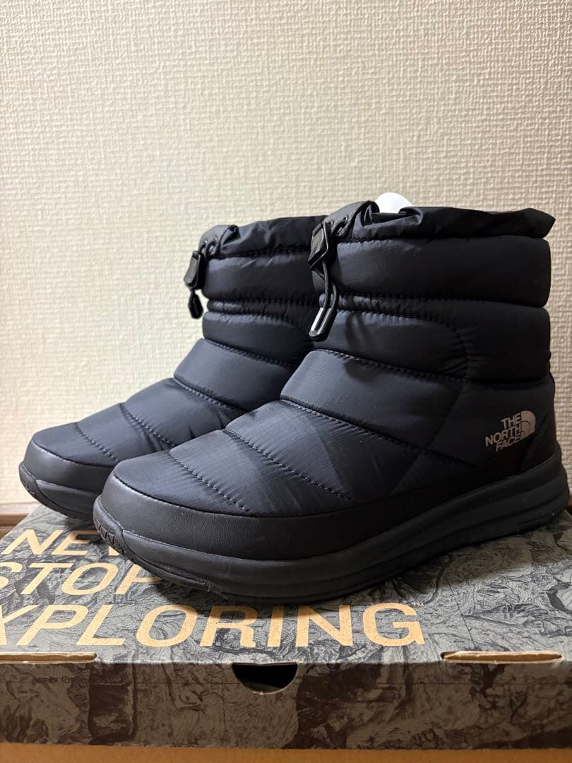 THE NORTH FACEノースフェイスヌプシブーティブーツ黒 25㎝