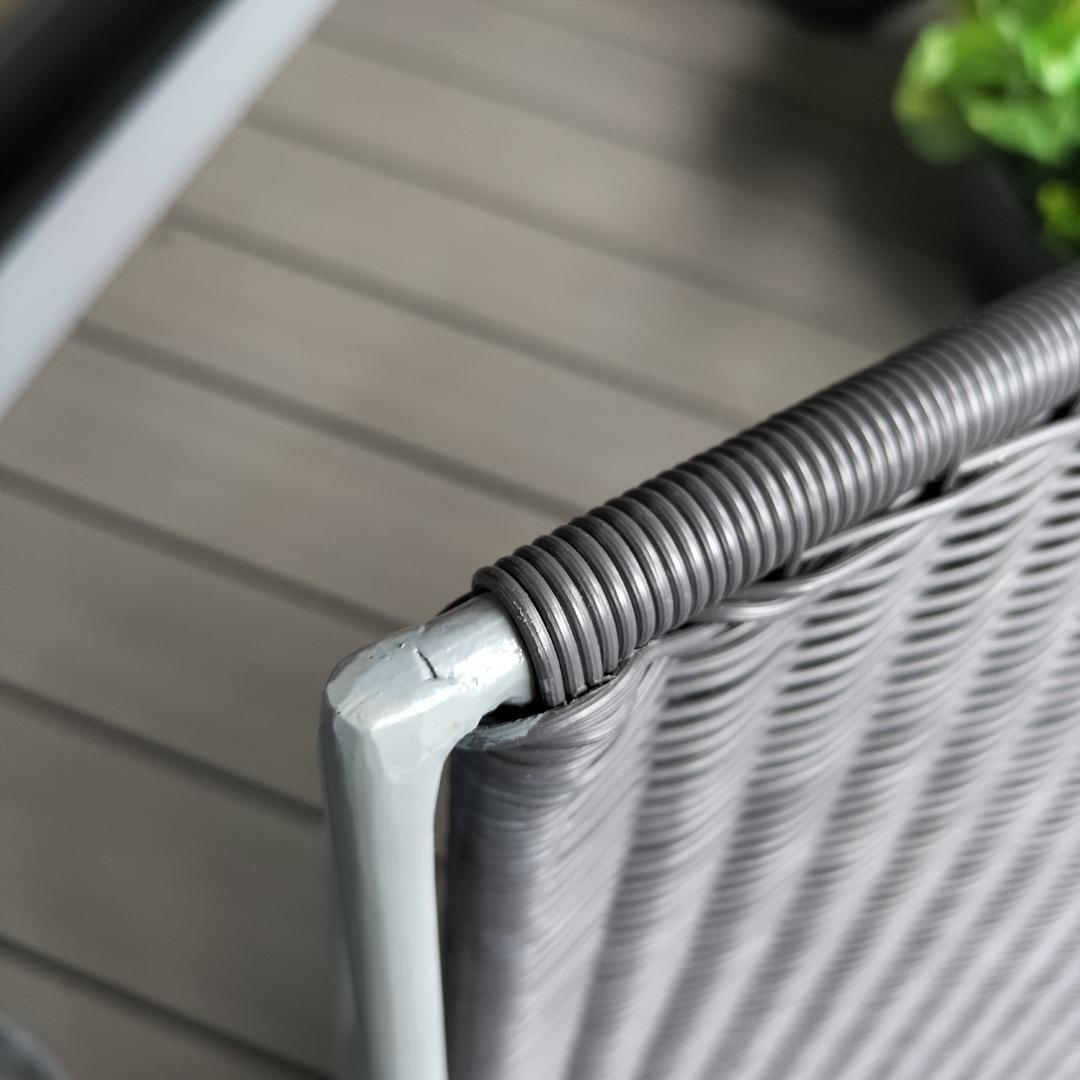 ガーデンチェア1脚◆バルコニー◆屋外◆展示品(JTH06-i)