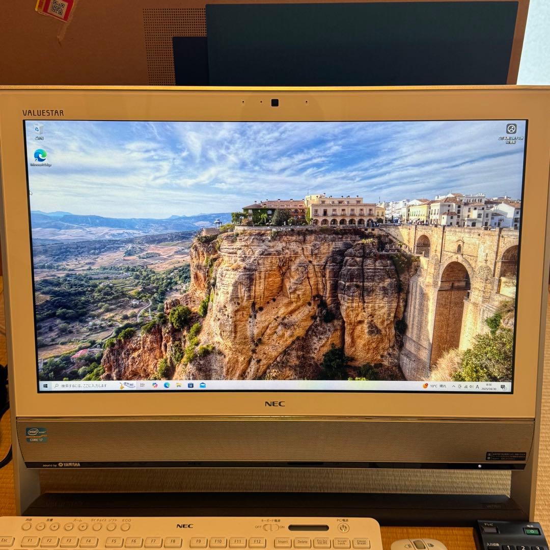 NEC Valuestar デスクトップPC テレビ機能搭載VN770JS1YW