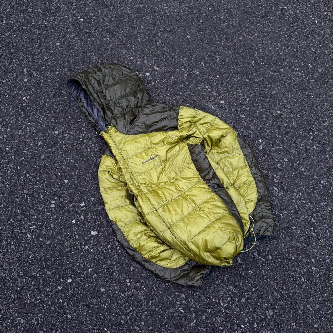【ほぼ未使用✨】超軽量❗️montbell アルパインダウンパーカ グリーン　L