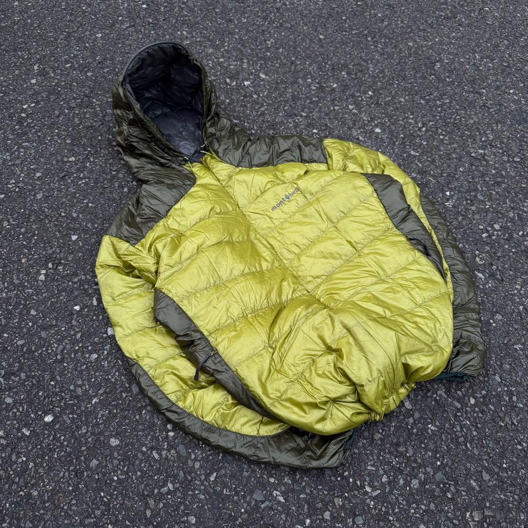 【ほぼ未使用✨】超軽量❗️montbell アルパインダウンパーカ グリーン　L