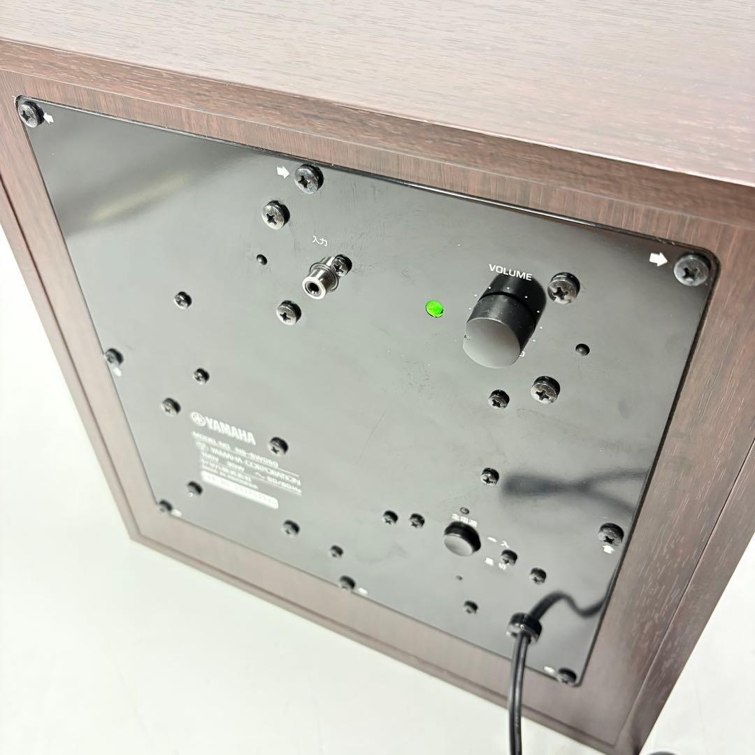 【美品・動作良好】YAMAHA サブウーファー NS-SW050 ウォルナット