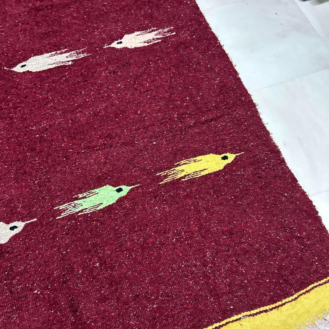 メキシカン　サンダーバード　マルチカバー　ソファーカバー　ラグ　210x114