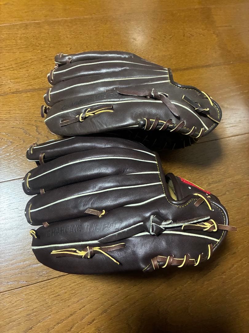 野球グローブ　2個セット！！asics Rawlings 子供用　状態良