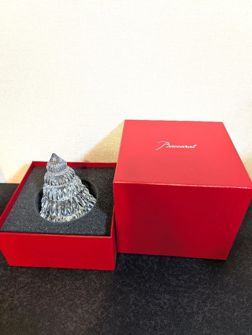【新品未使用品】バカラ　クリスマスツリー エンチャンティング