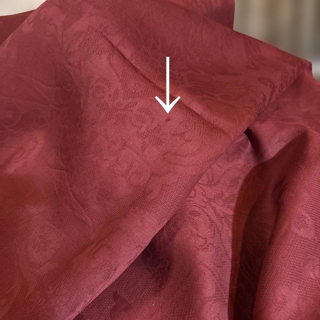 ザラホーム テーブルクロス　赤　170x250