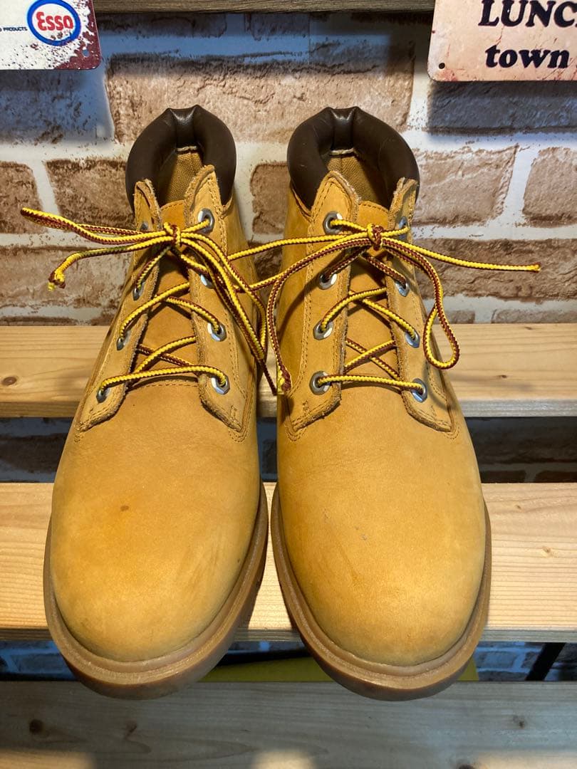 Timberlandベーシックチェッカ US9w JP27です