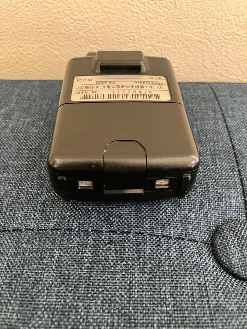 ICOM IC-R6 広帯域受信機 受信改造