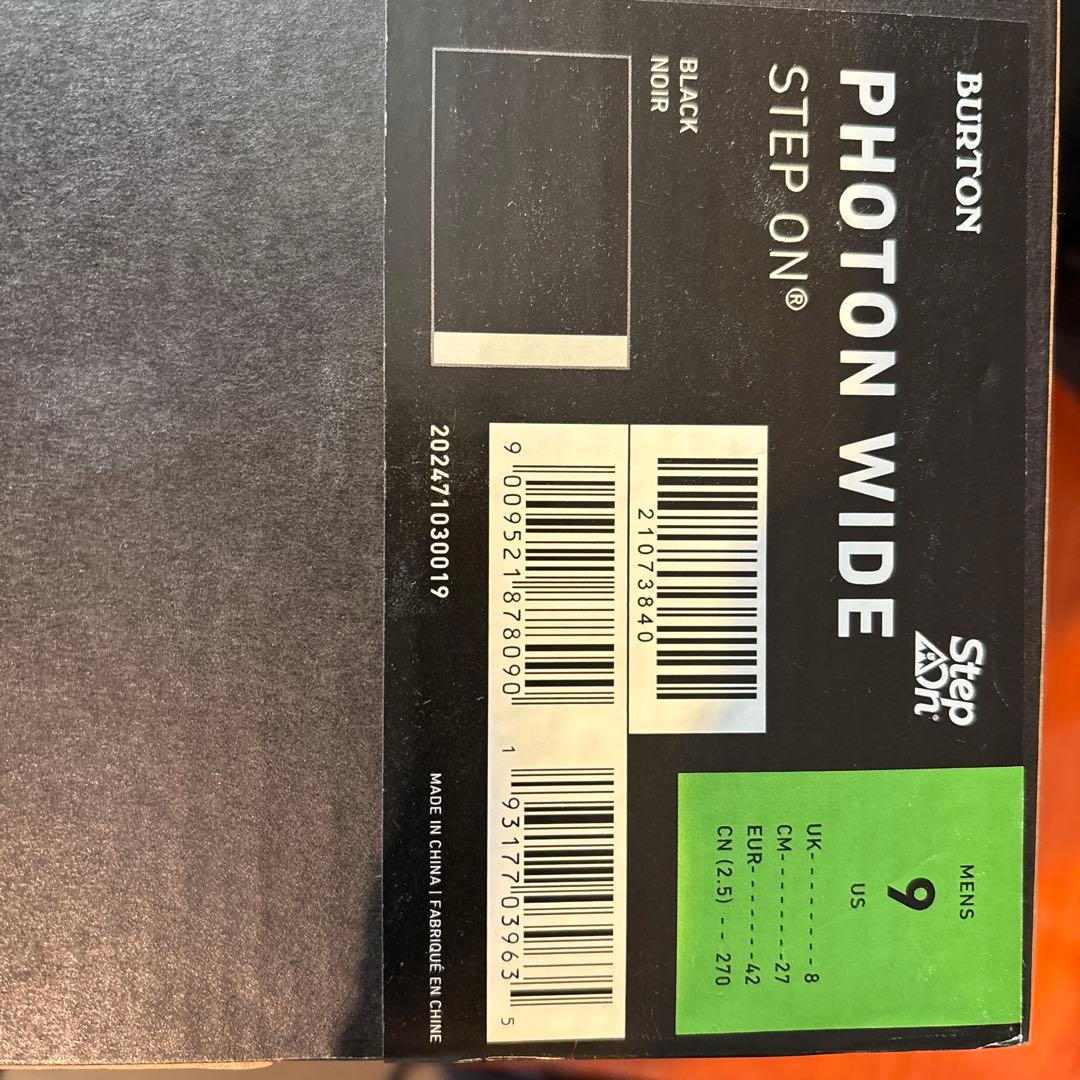 BURTON STEPON BOAシステム➕バインディングM