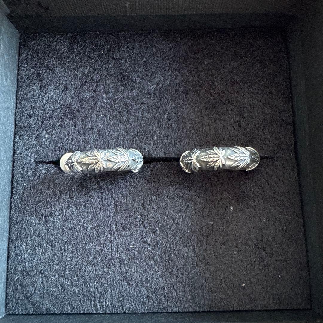 HUF シルバー ピアス PLANTLIFE HOOP PIERCE