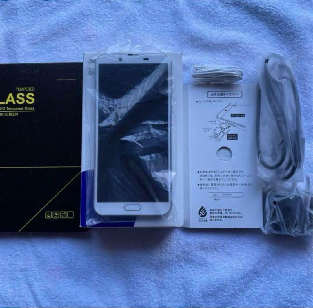 AQUOS sense2 SH-M08 ホワイトシルバーSH-M08-B