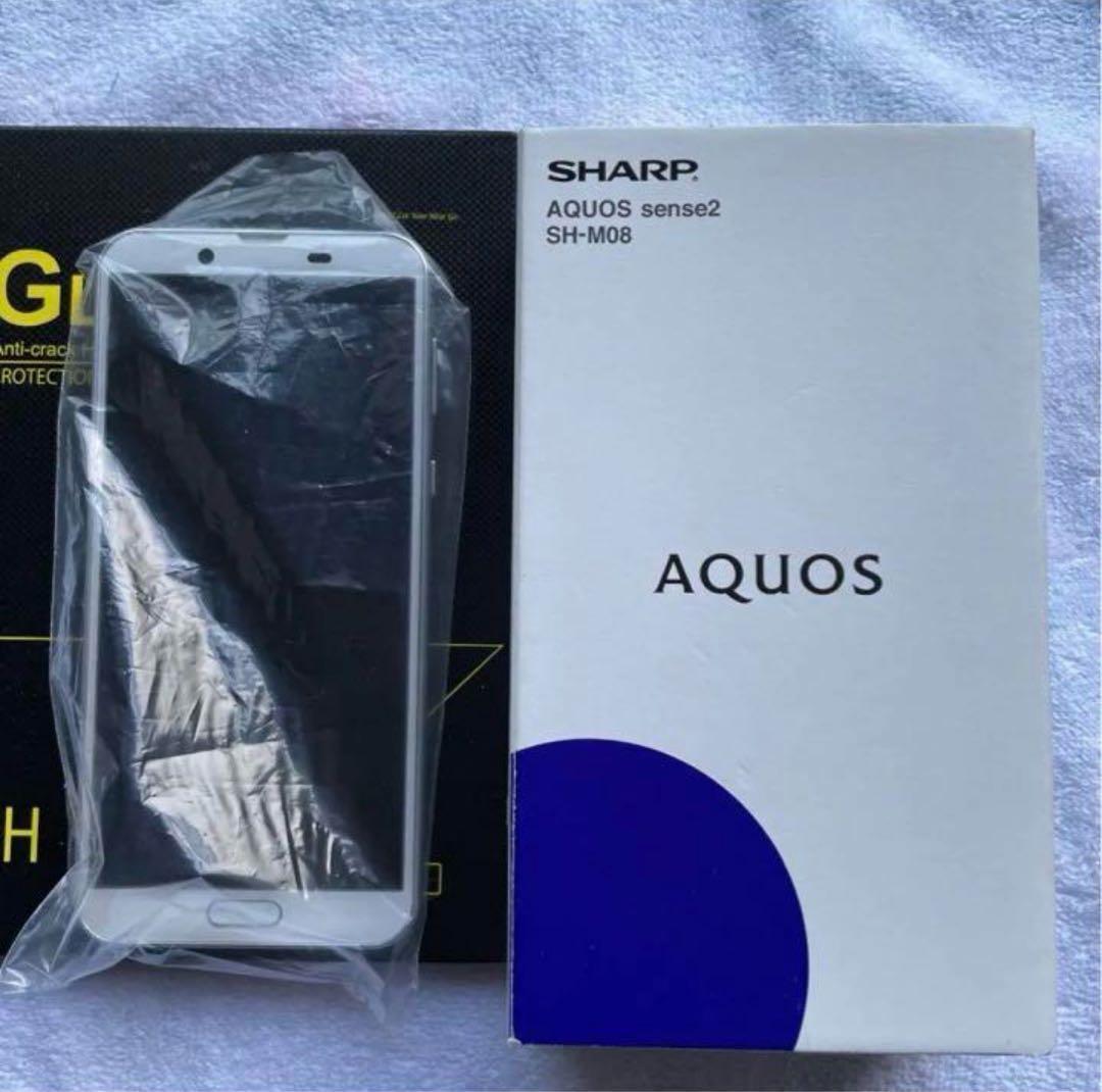 AQUOS sense2 SH-M08 ホワイトシルバーSH-M08-B