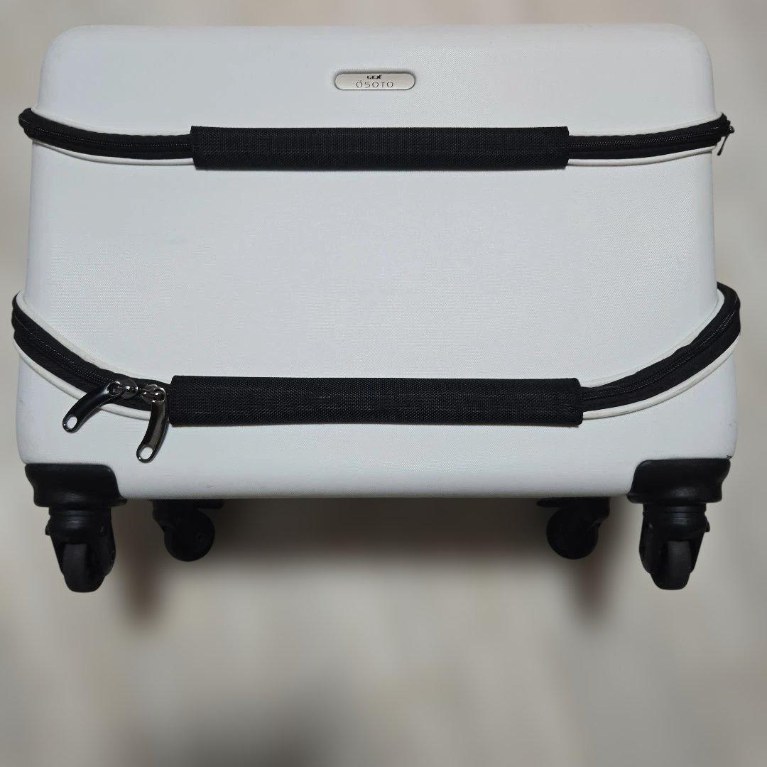 ドツク-猫用　GEX オソト キャリーカート ホワイト