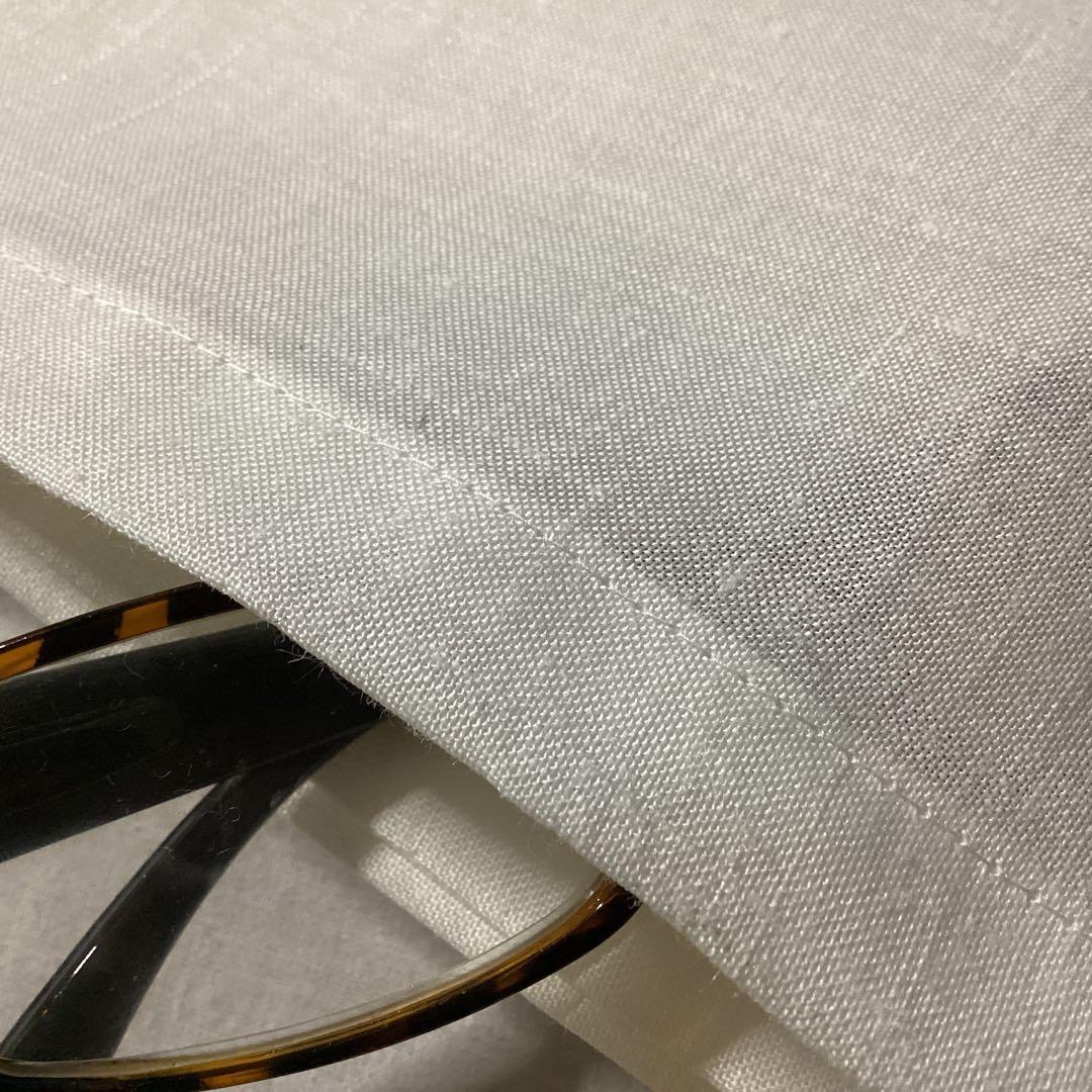 近江麻ラミー高級ワイシャツ生地シーツ220×160 2枚