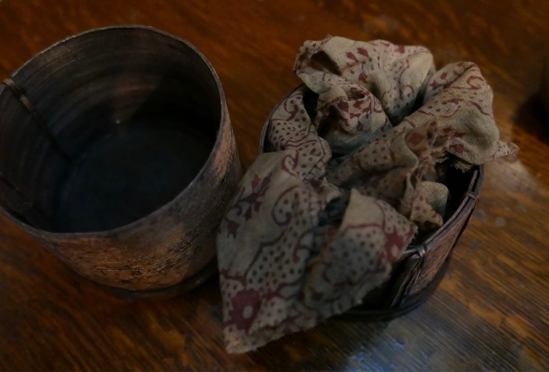 李朝 油壺　古美術