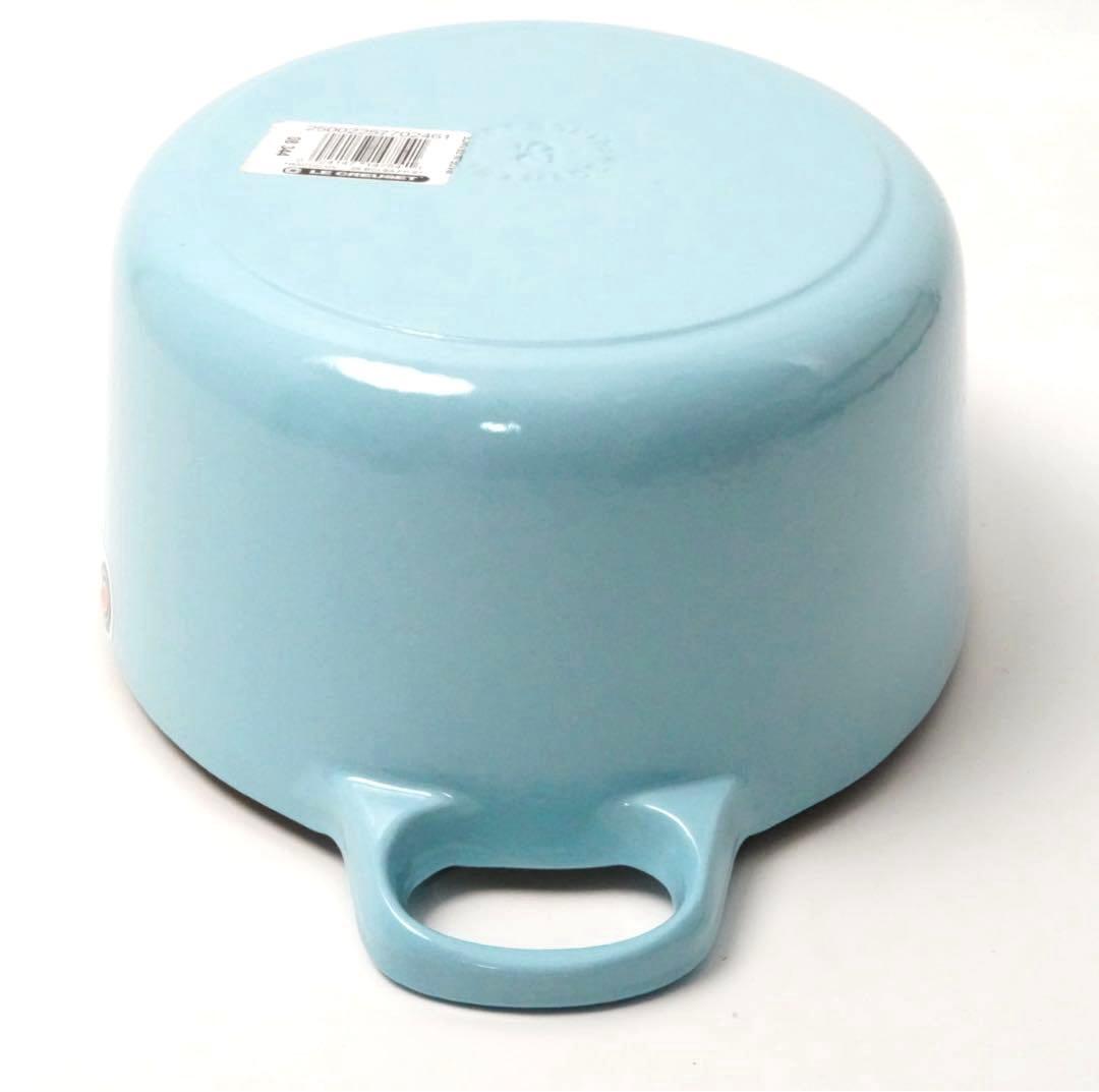 【未使用】LE CREUSET　ココット オーバル サテンブルー　25cm