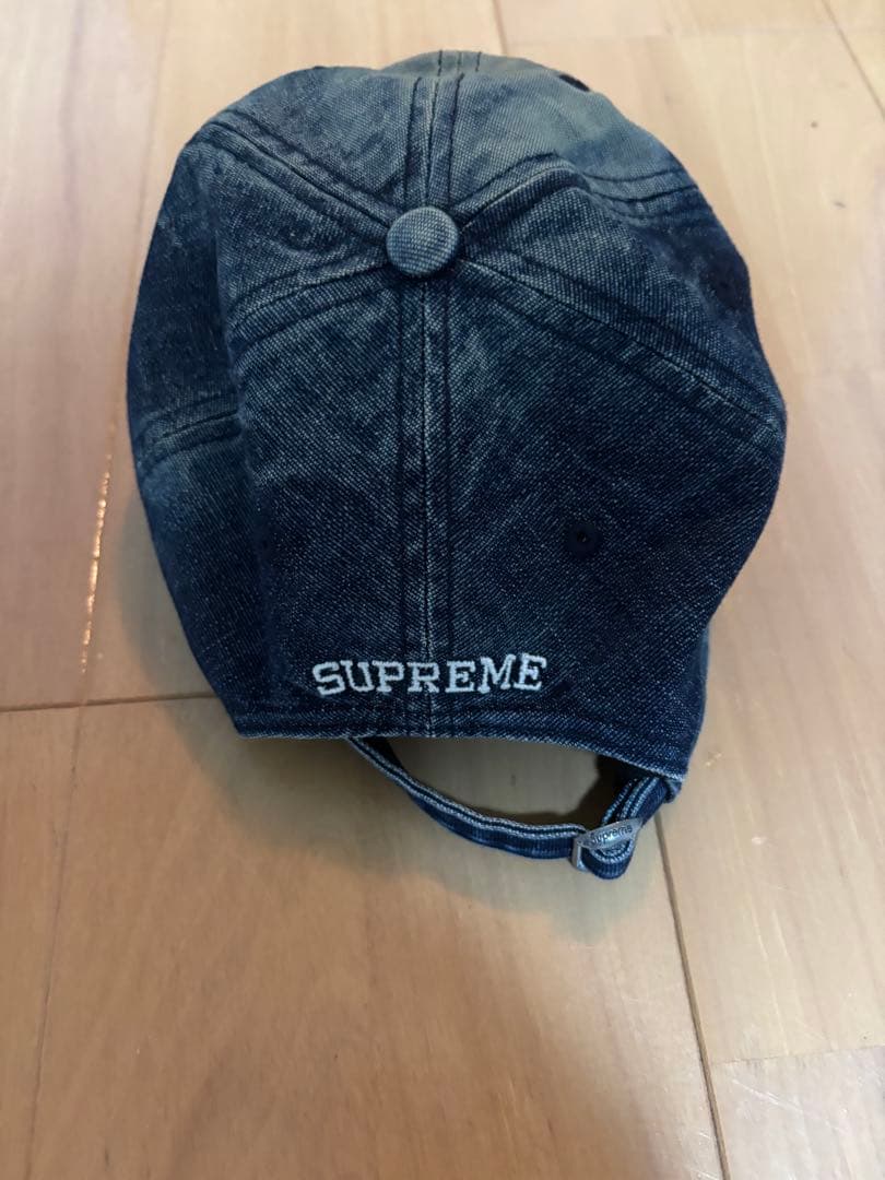 シャプリームデニムキャップ　Sロゴ