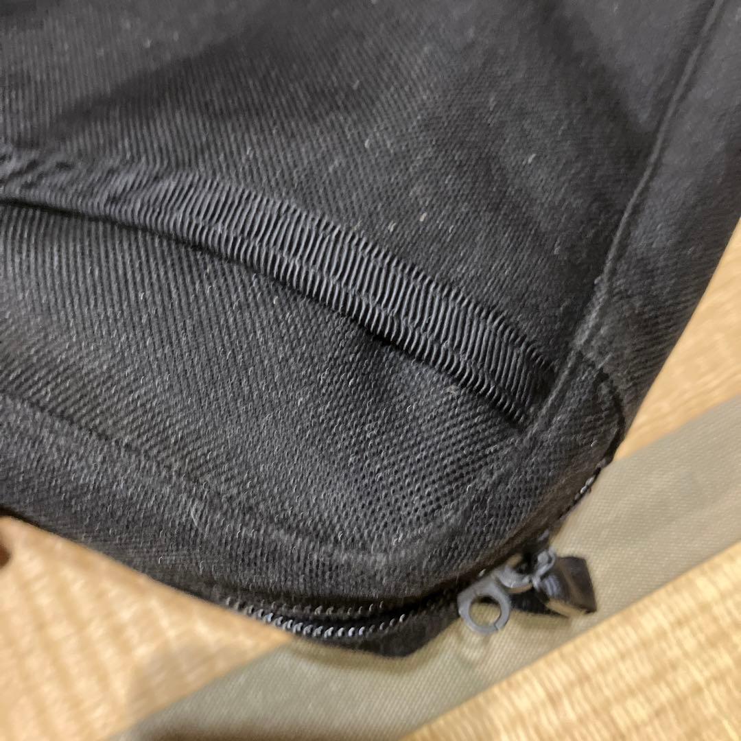 PORTERガーメントケースブラックナイロン製