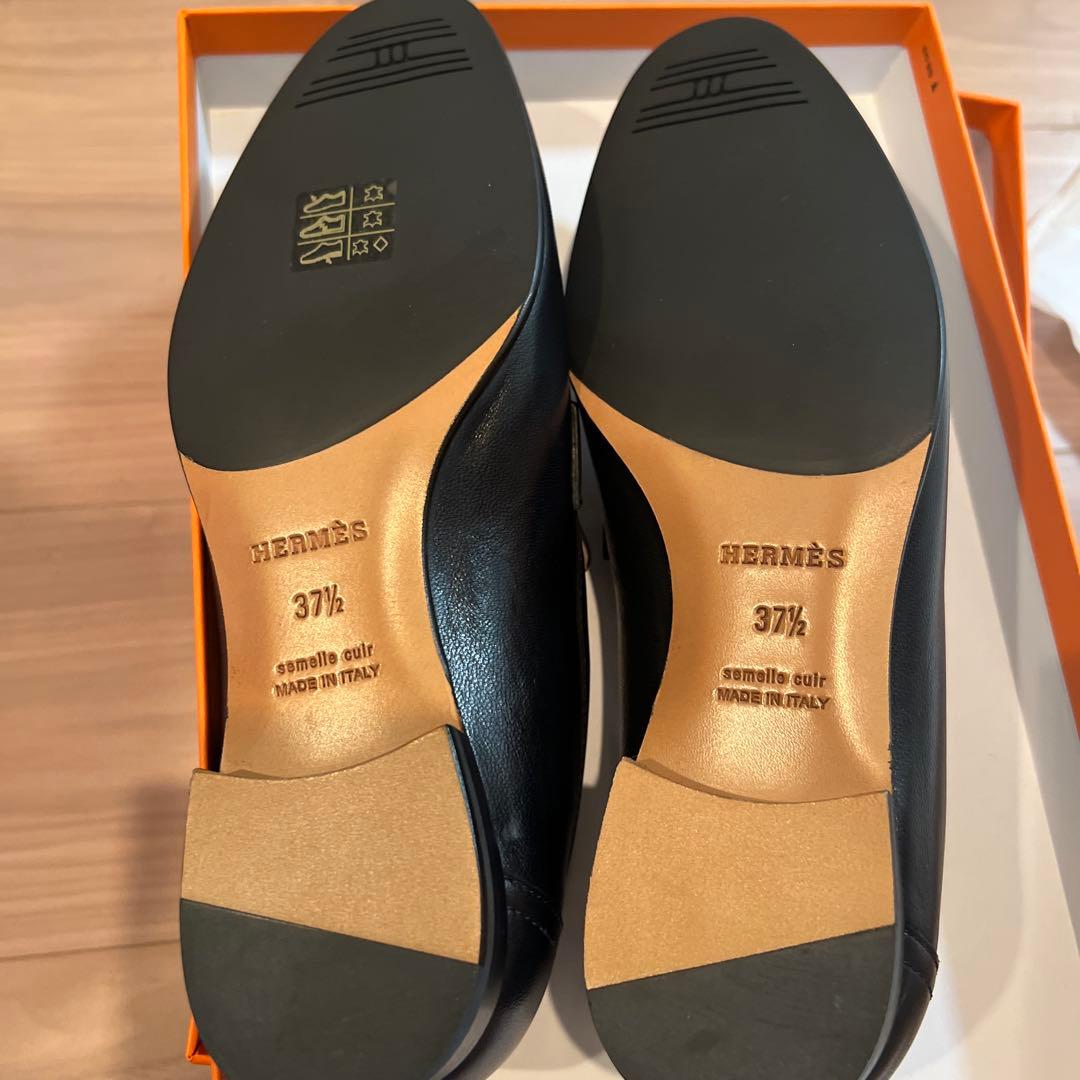 HERMES エルメス ローファー 箱 保存袋つき
