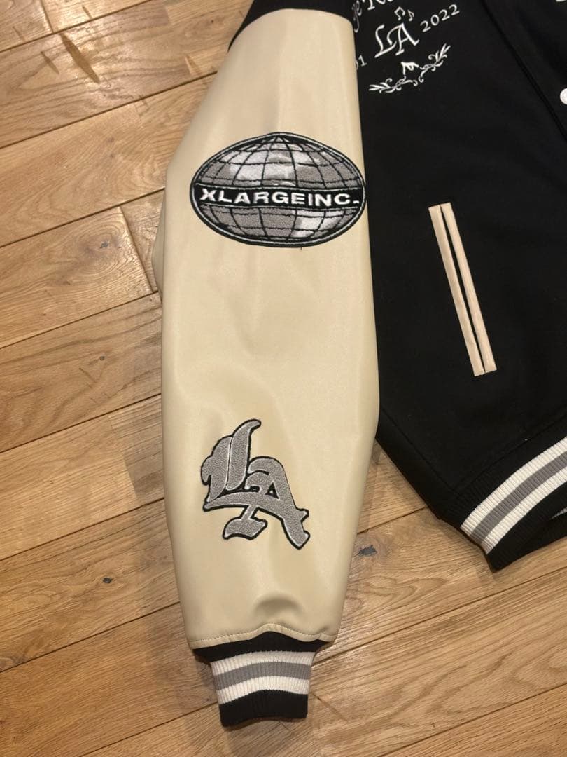 XLARGE スタジャン ゴリラロゴ 刺繍ロゴ ワッペン1994-2022