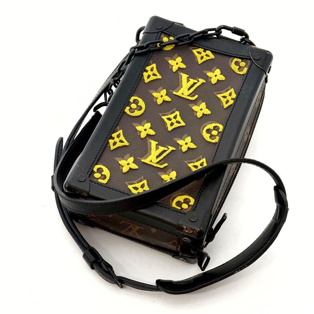 美品 ルイヴィトン モノグラム タフタージュ ソフトトランク ショルダーバッグ