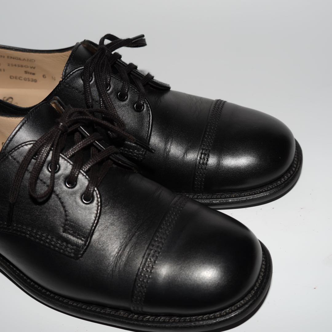 靴 sanders 2545BOW B.G.S. DERBY SHOE 6H