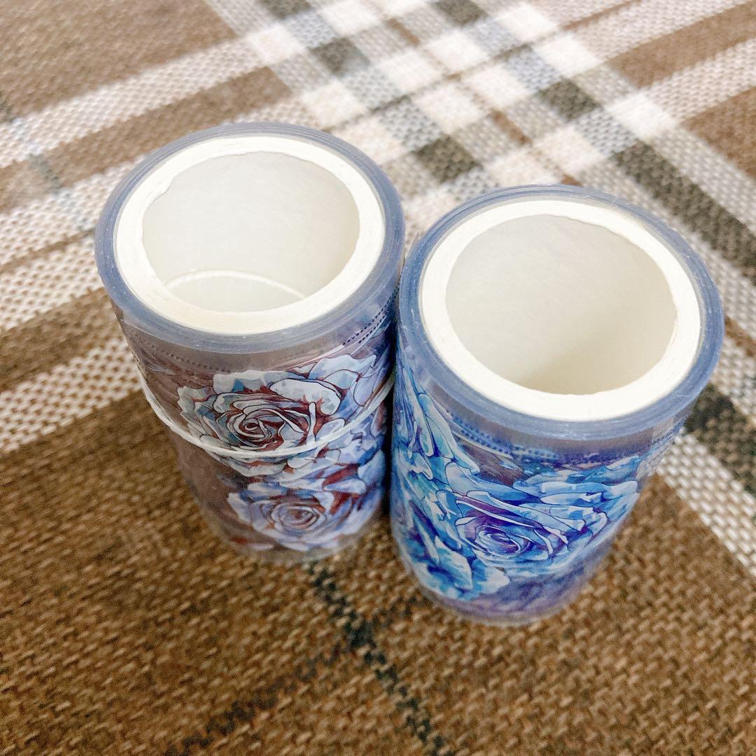 【芯なし中古】楽器 羽 宝石 海外マステ petテープ