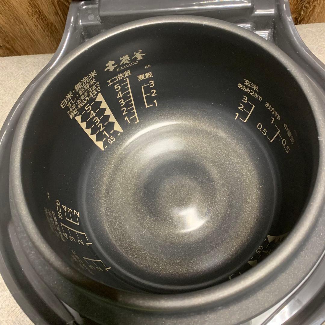 K034 三菱 IH炊飯器 2021年製 NJ-AWA10-B