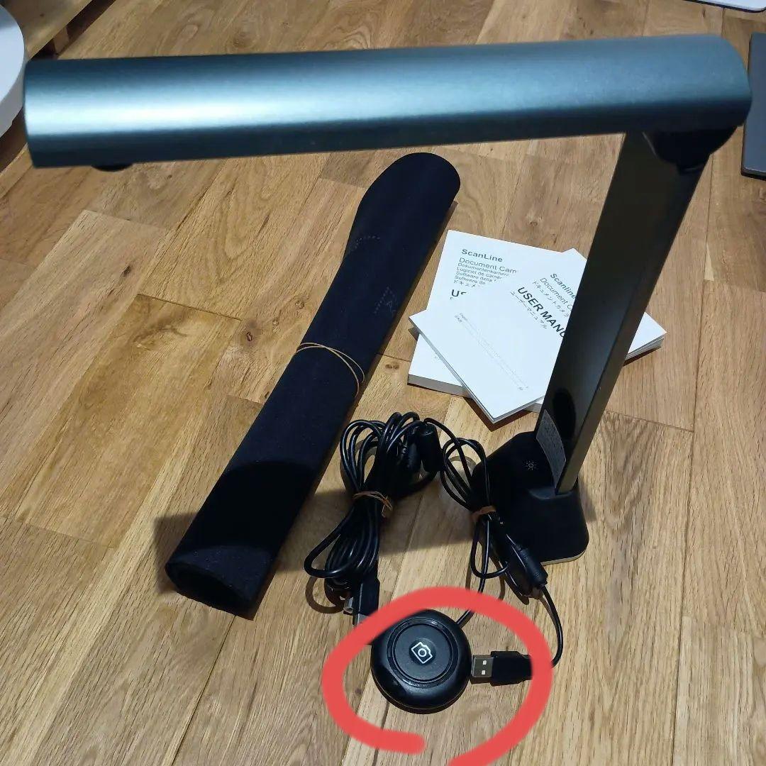 Ichow S3 ドキュメントスキャナー 1700万画素 ボタン故障