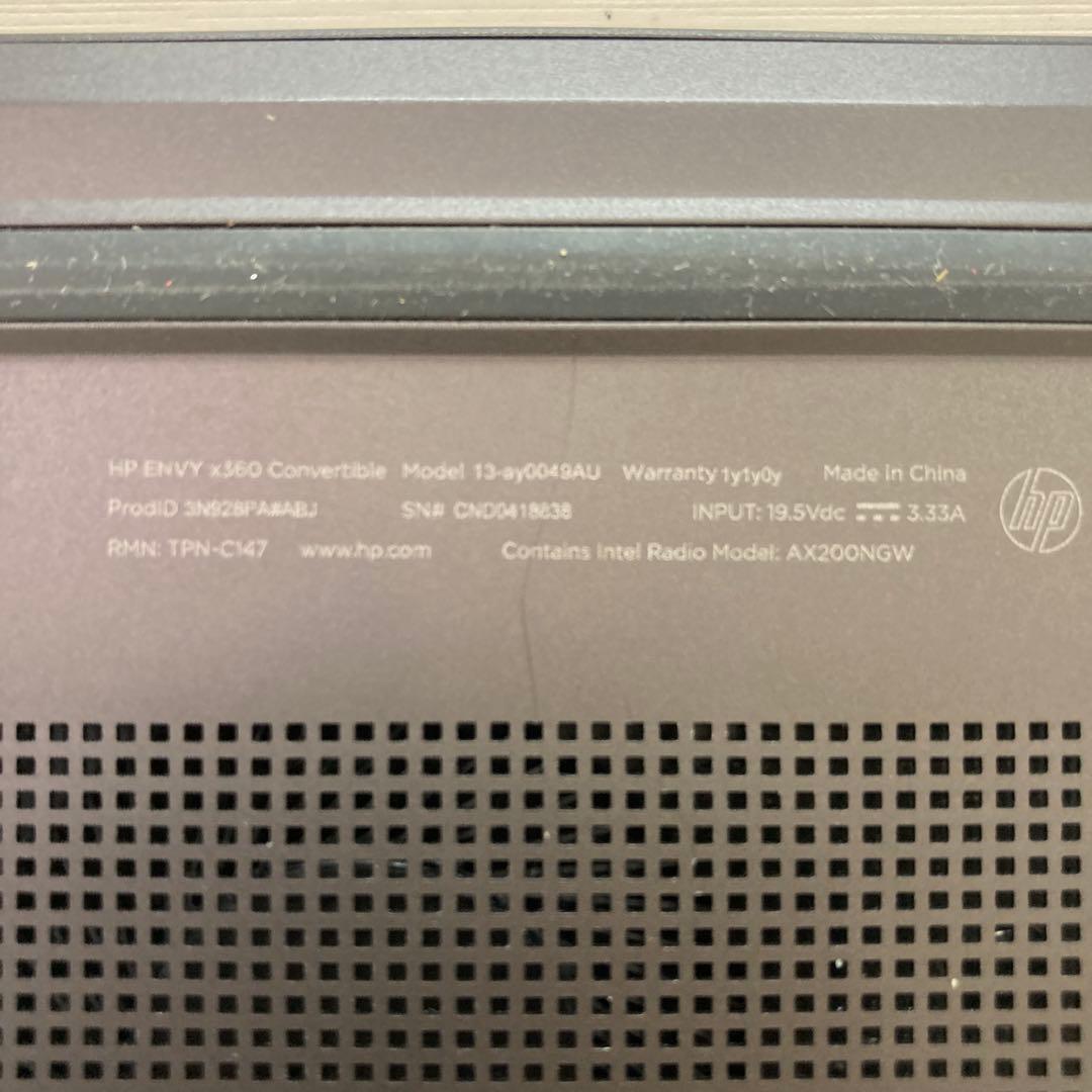 【ジャンク】HP ENVY x360 13-ay0049AU ノートパソコン