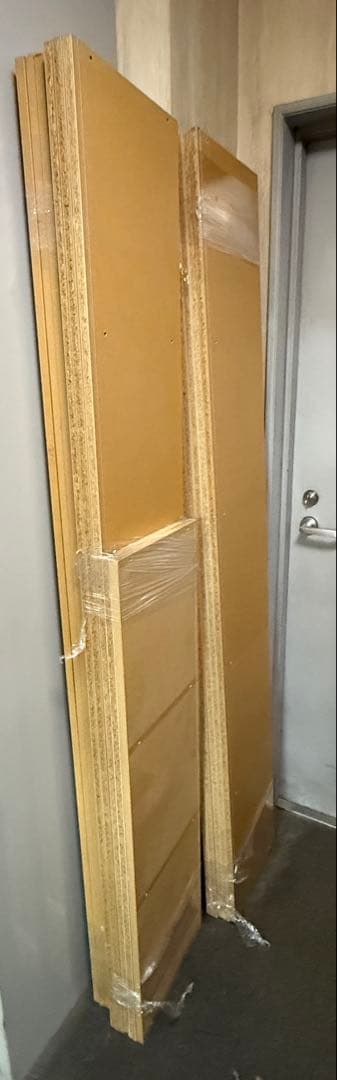 哈気　計8万円相当 無印　パルプボードボックス 16台 ジョイント金具