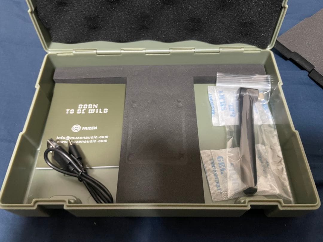 MUZEN ミューゼン ワイルドミニ 第三世代 スピーカー　ブラック