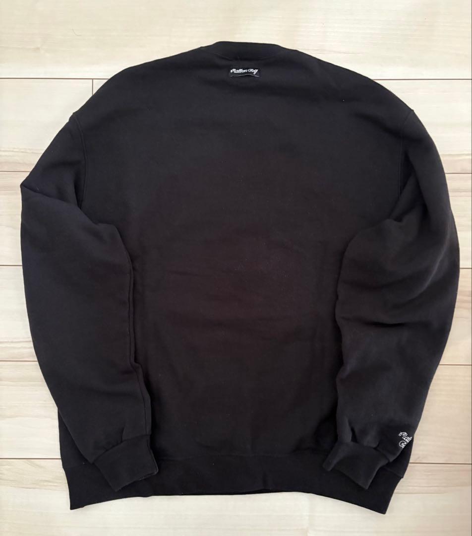 Malbon golf レア チャンピオンボディ スウェット 黒 サイズL~XL