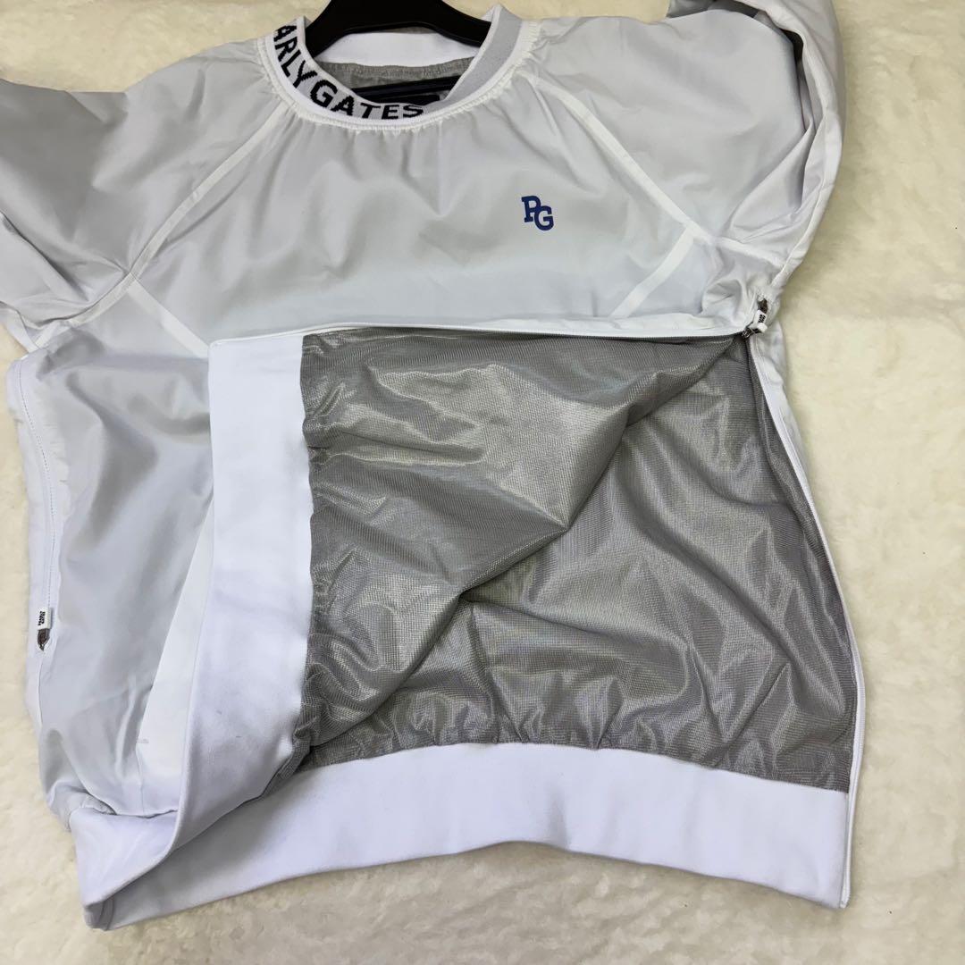 美品　PEARLY GATES ホワイトジャケット　ピステ　ナイロン