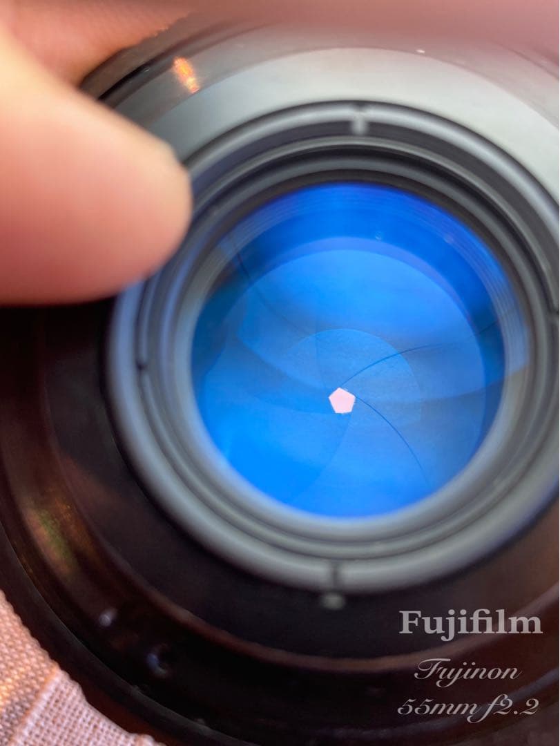 fujica st605ii＊fujinon 55mm f2.2＊完動品・美品