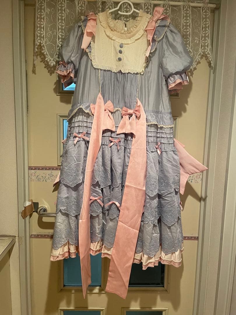 Retro Pictorical ワンピース 魔法少女風 ボンネットセット