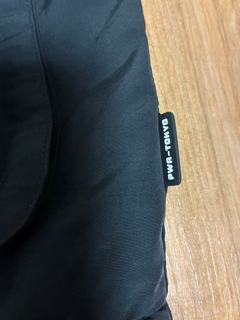 PWA WIND-STOP RV VEST BLACK プア　リバーシブルベスト