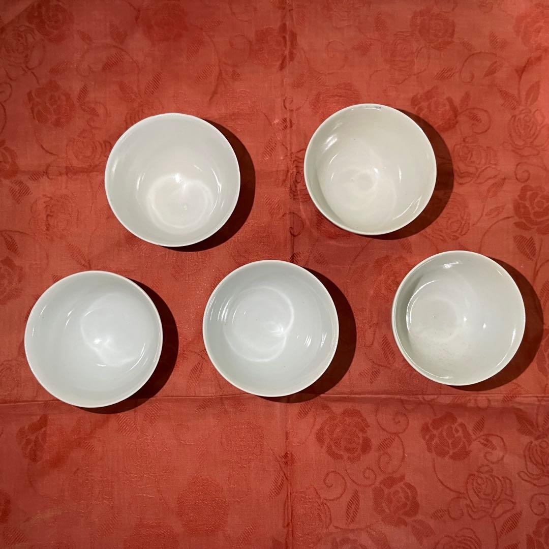 煎茶道具　煎茶碗　5客セット　大明成化年製　お値下げしました