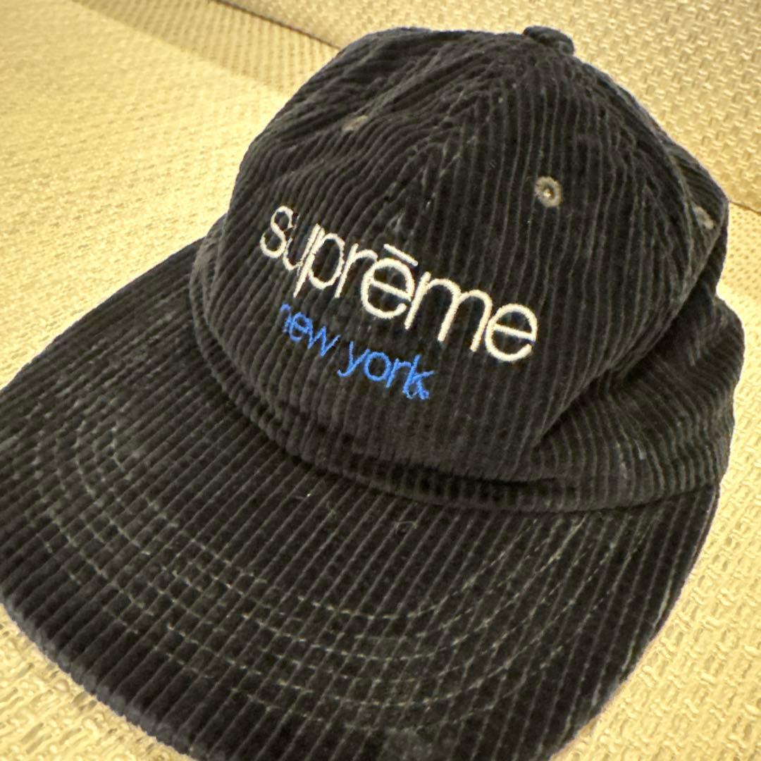 帽子 Supreme Waffle Corduroy Classic Logo 6